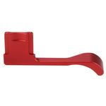 Load image into Gallery viewer, Haoge THB-X4R Hand Grip Metal Hot Shoe Thumb Up Rest for Fujifilm Fuji X-E4 Camera Red
