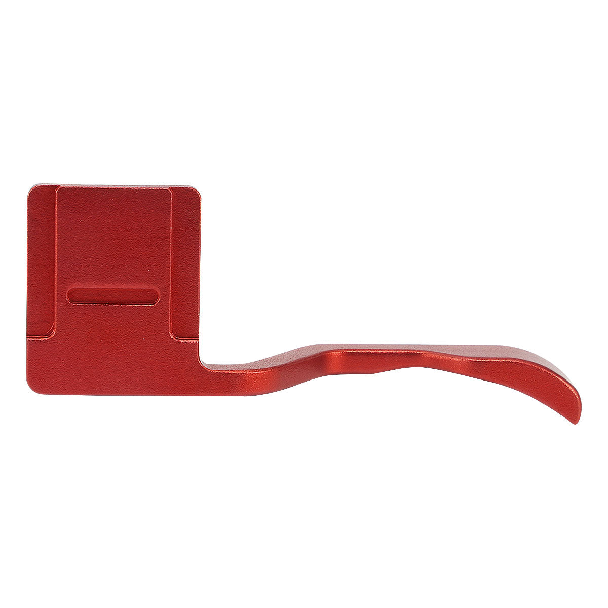 Haoge THB-XT30R Metal Hot Shoe Thumb Up Rest Hand Grip for Fujifilm Fuji X-T10 X-T20 X-T30 XT10 XT20 XT30 Camera Red